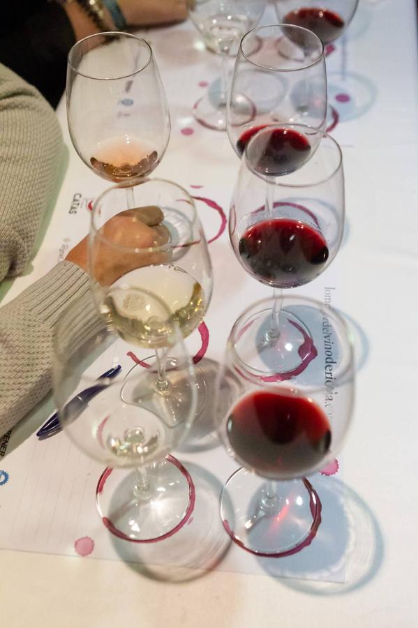 Roberto de Carlos, enólogo de Carlos Serres, presentó anoche la nueva gama Onomástica de esta centenaria bodega jarrera en el Club de Catas.