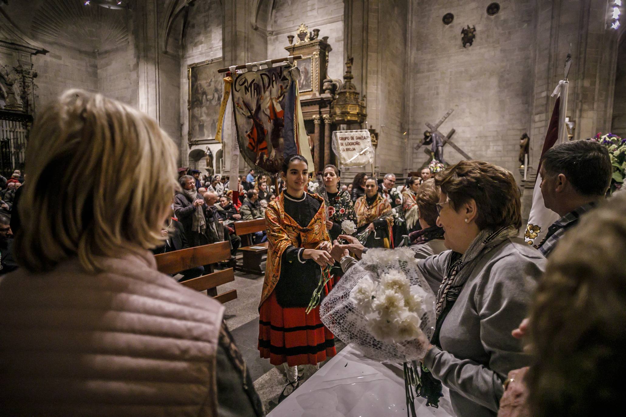 Las vísperas se han celebrado en la iglesia de Santiago