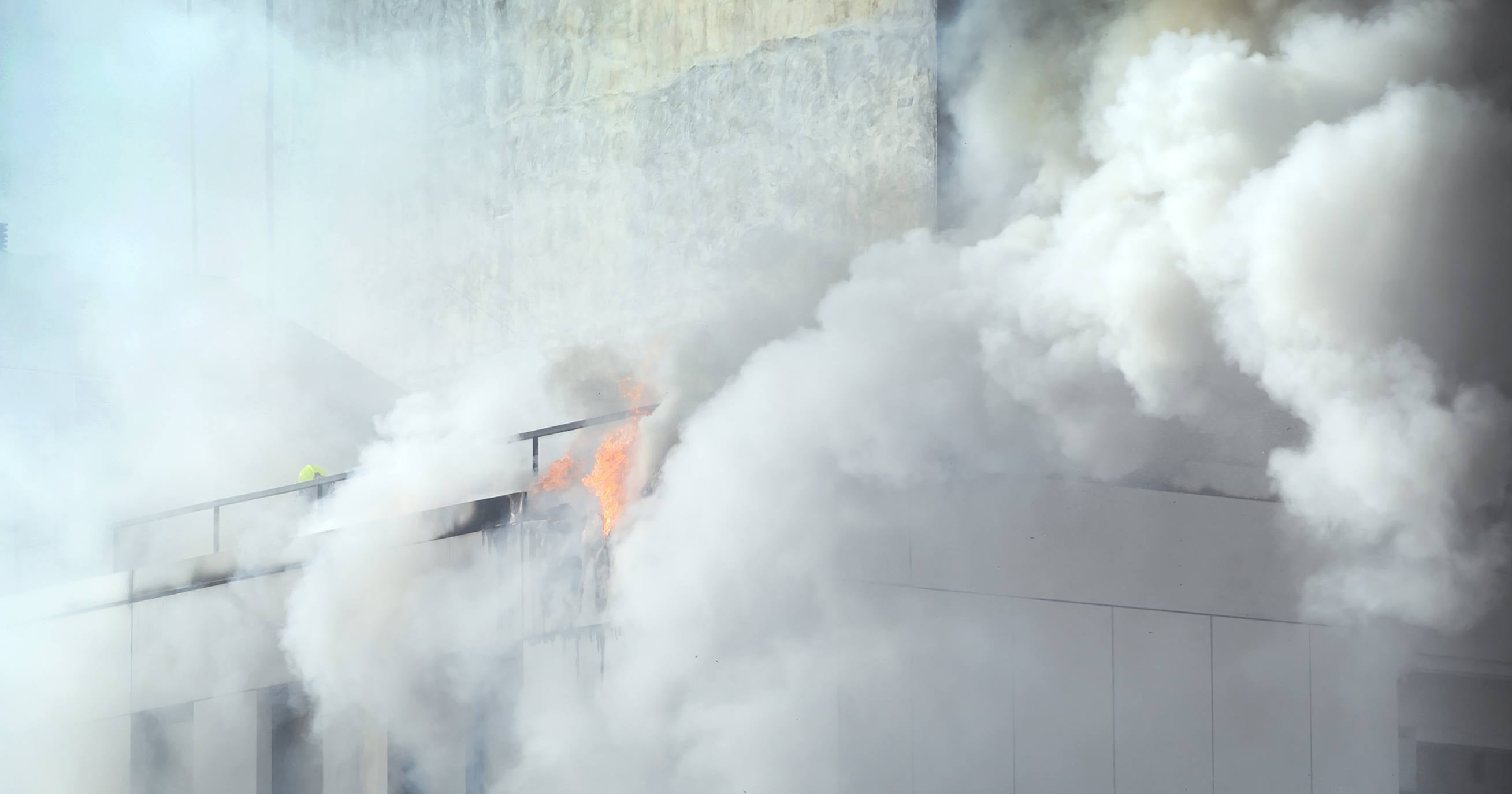 Fotos: Incendio en Doctores Castroviejo