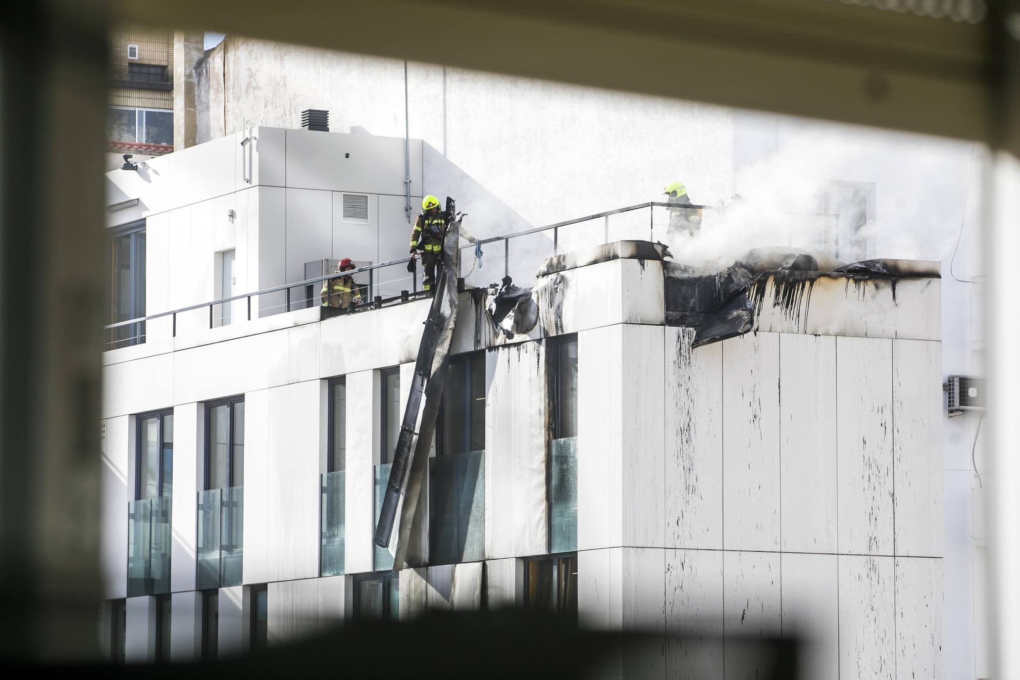 Fotos: Incendio en Doctores Castroviejo