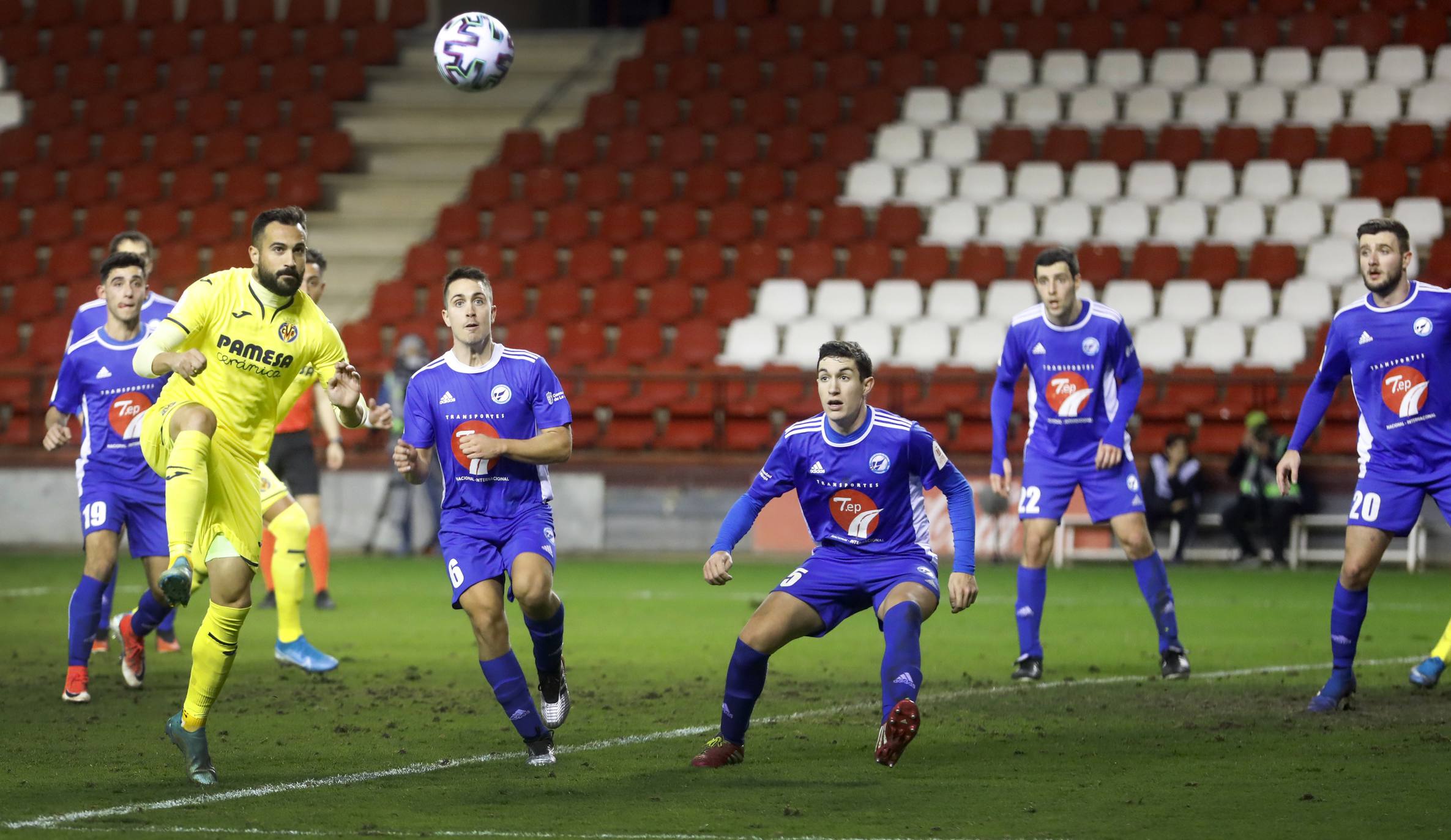 Fotos: El Comillas cae ante el Villarreal en la Copa del Rey