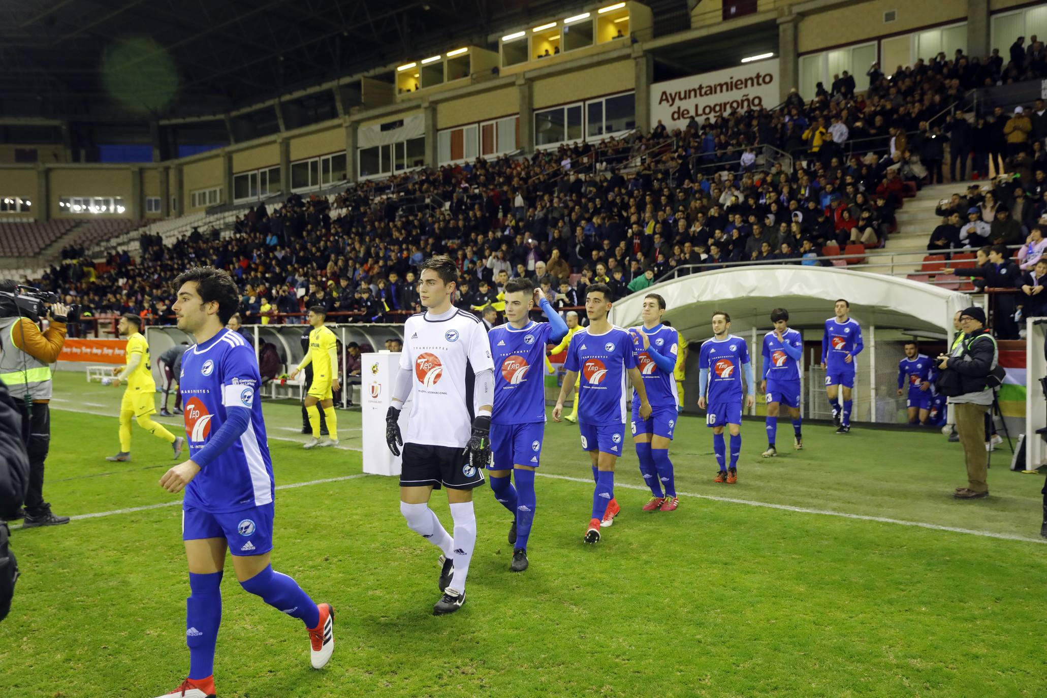 Fotos: El Comillas cae ante el Villarreal en la Copa del Rey