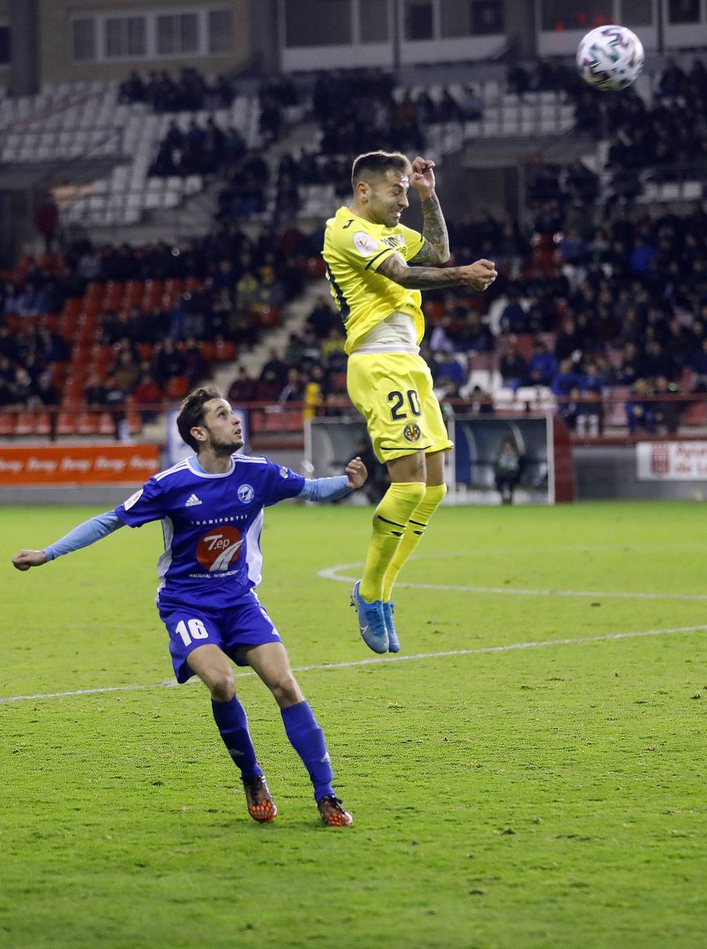 Fotos: El Comillas cae ante el Villarreal en la Copa del Rey