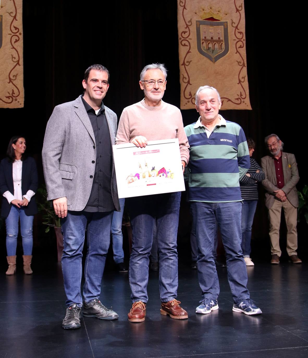 Homenaje a los funcionarios municipales jubilados de Logroño
