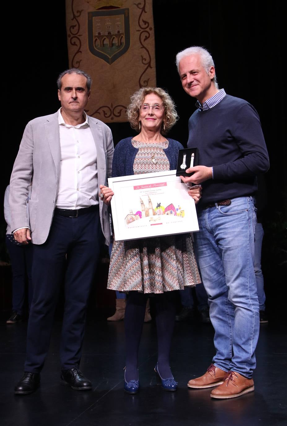 Homenaje a los funcionarios municipales jubilados de Logroño