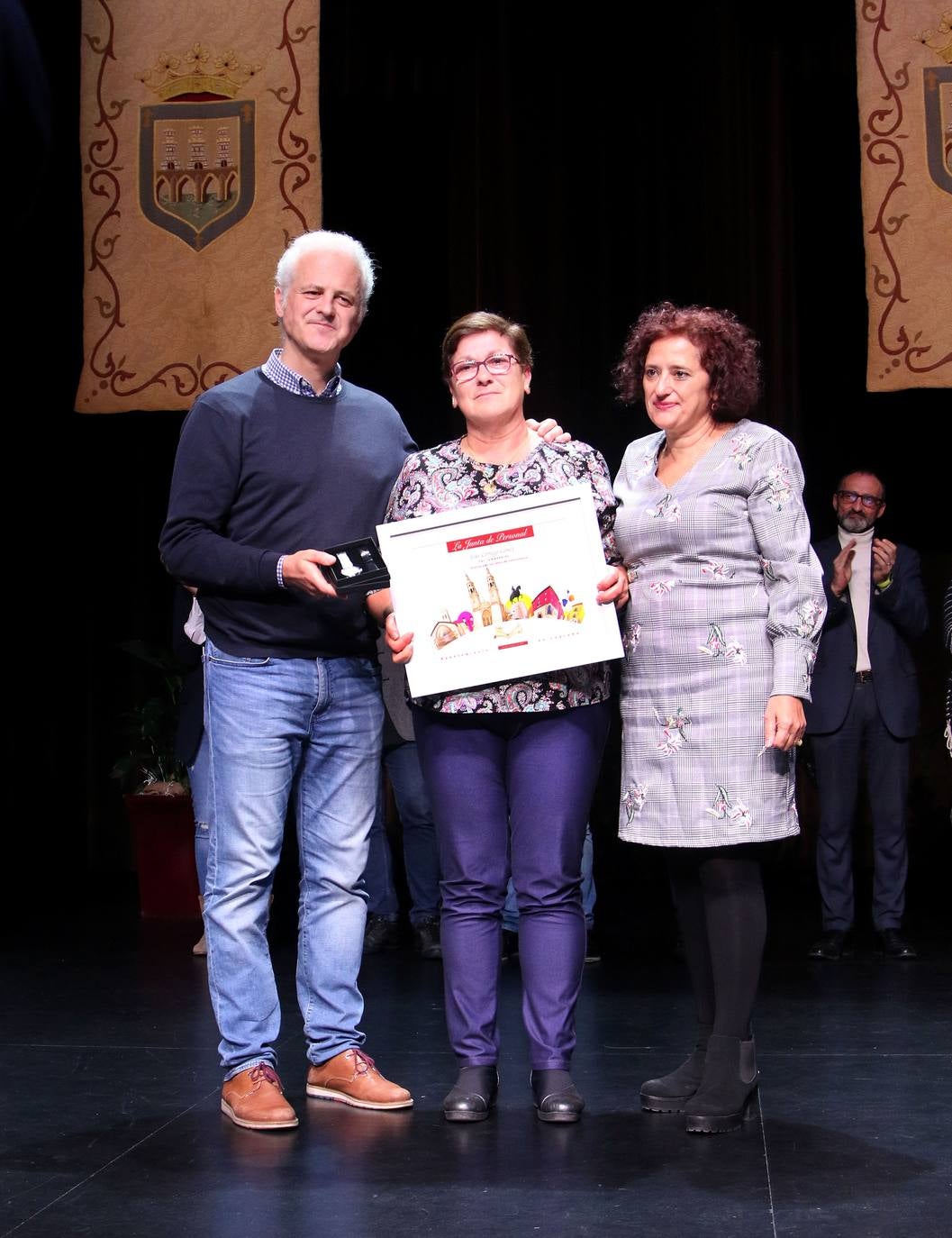 Homenaje a los funcionarios municipales jubilados de Logroño