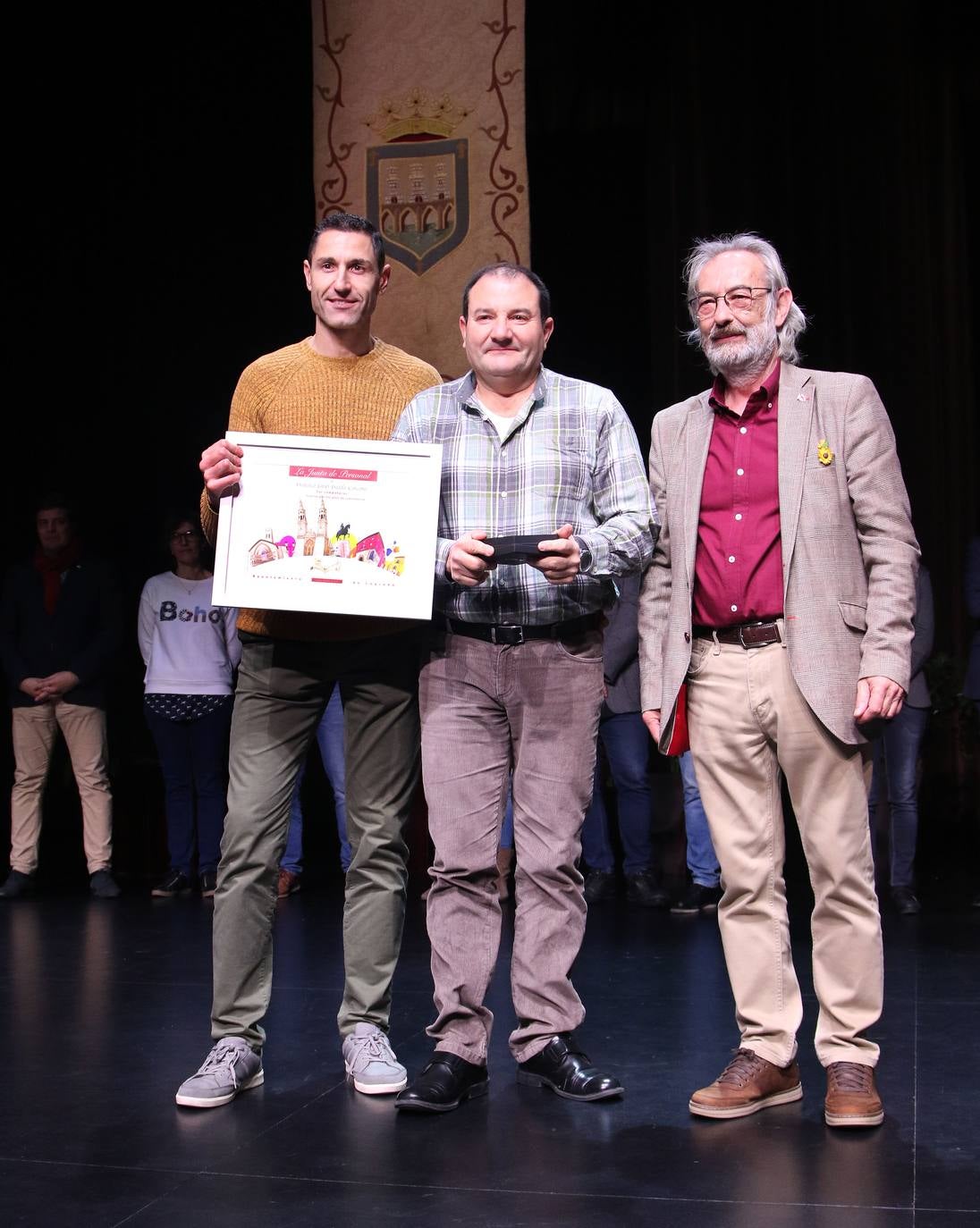Homenaje a los funcionarios municipales jubilados de Logroño