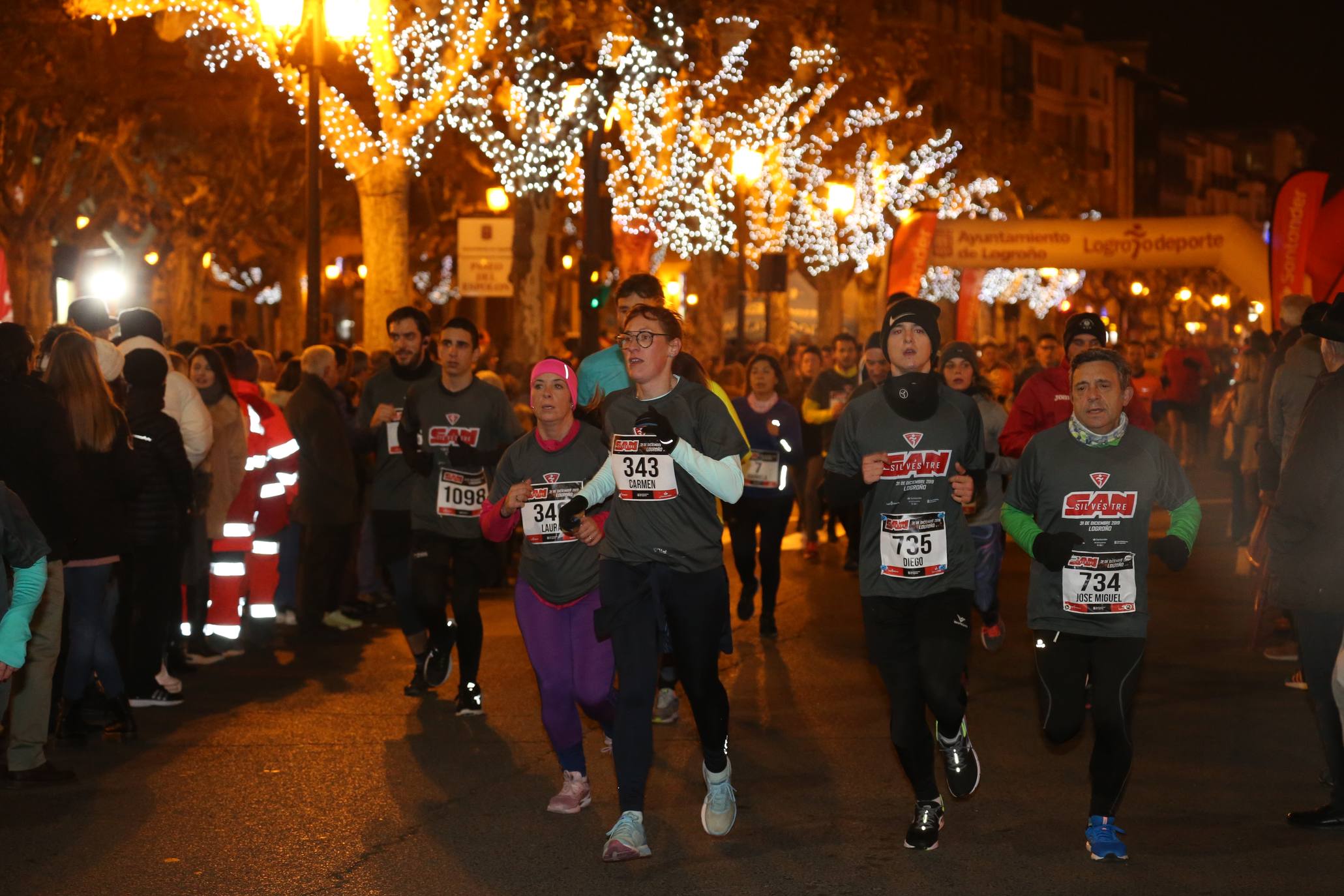 David Martínez y Marta Castroviejo ganan la San Silvestre de Logroño