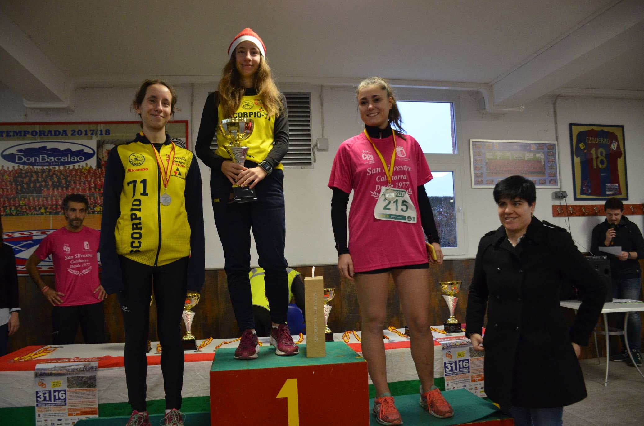 Humor y disfraces en la San Silvestre de Calahorra