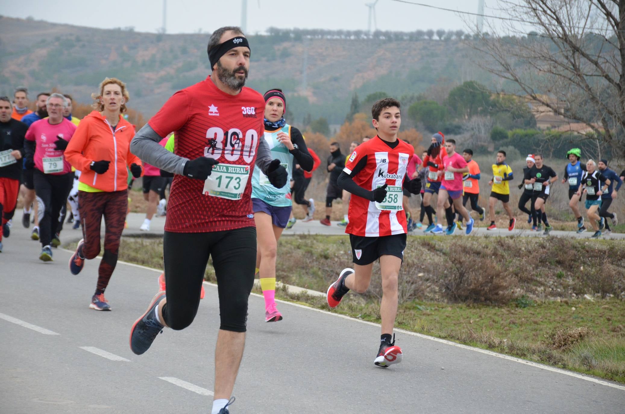 Humor y disfraces en la San Silvestre de Calahorra