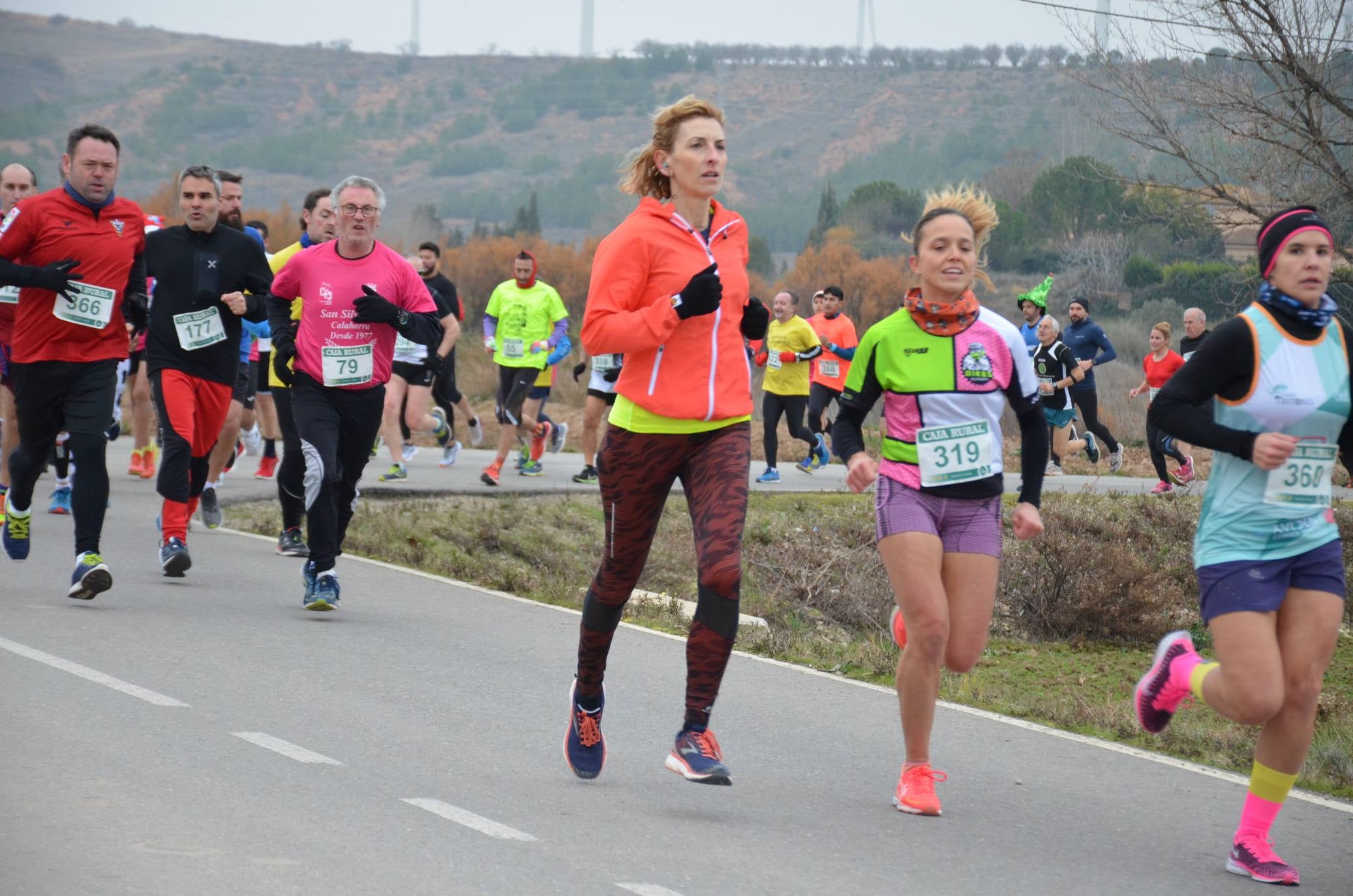 Humor y disfraces en la San Silvestre de Calahorra