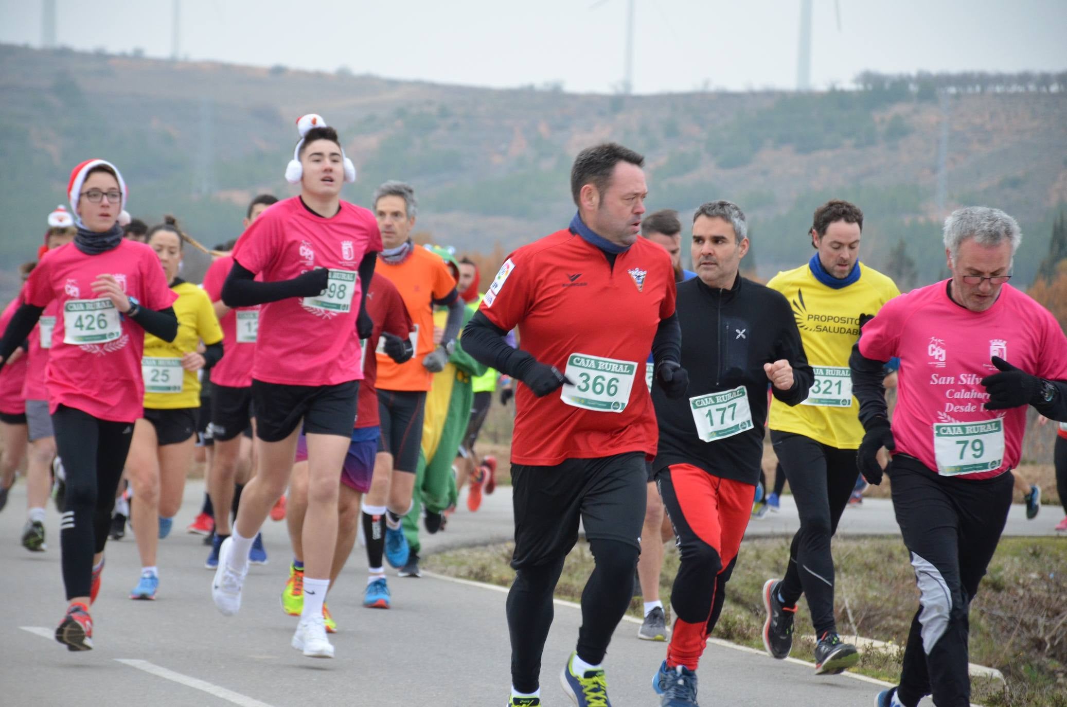 Humor y disfraces en la San Silvestre de Calahorra