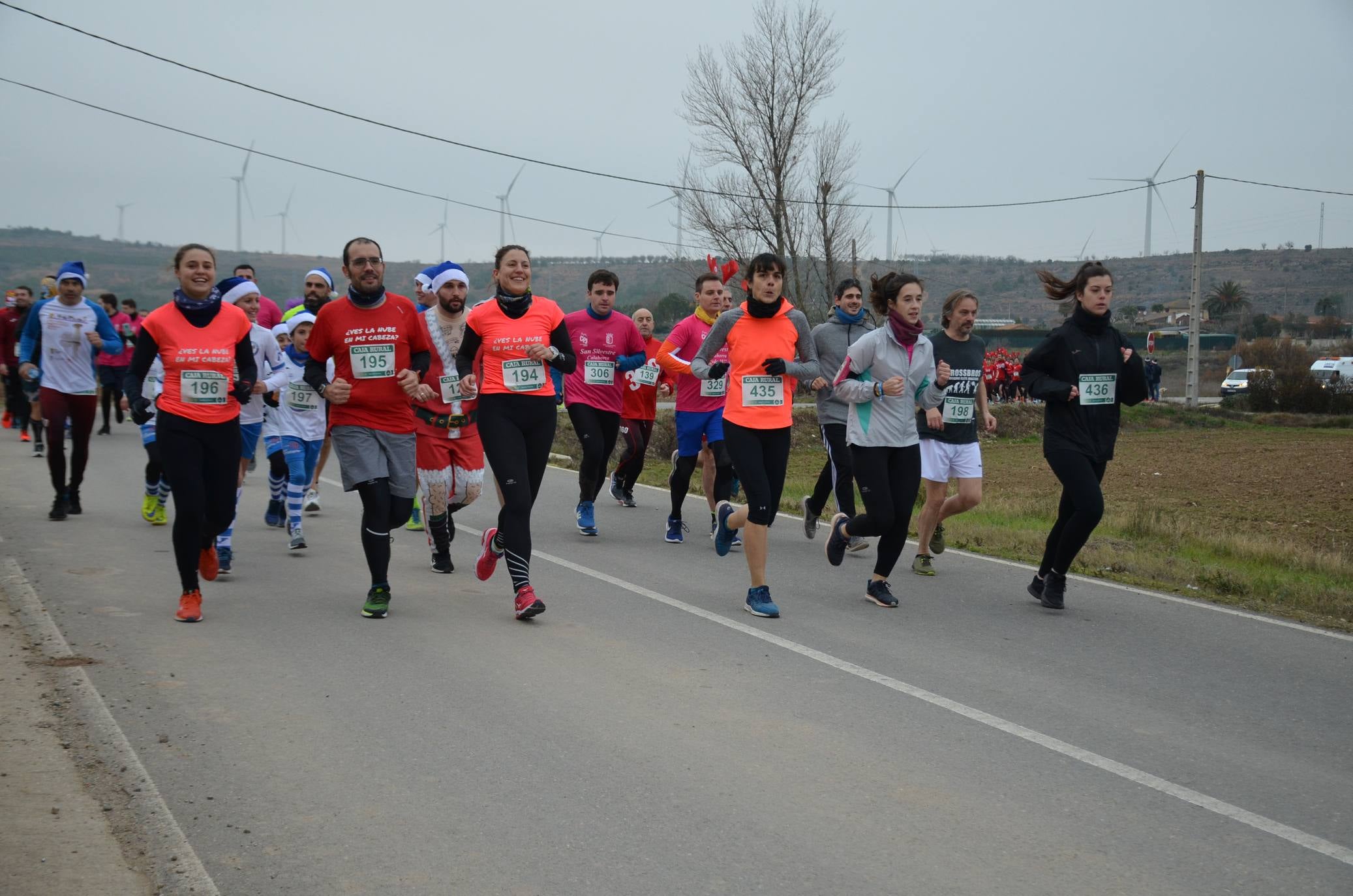 Humor y disfraces en la San Silvestre de Calahorra