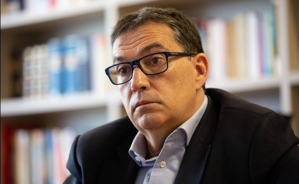 El abogado de Carles Puigdemont y candidato de Junts per Catalunya por Girona, Jaume Alonso-Cuevillas.