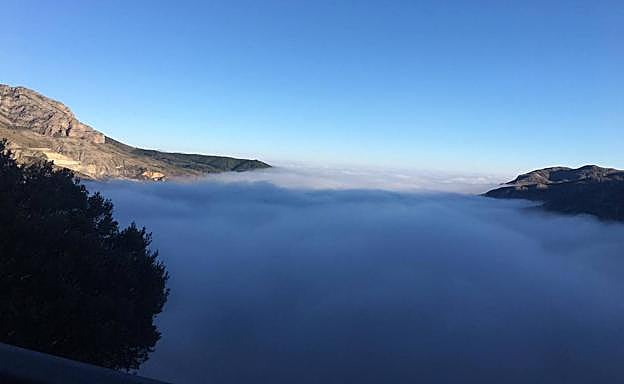 Imagen principal - La Rioja vuelve a entrar en aviso amarillo por nieblas