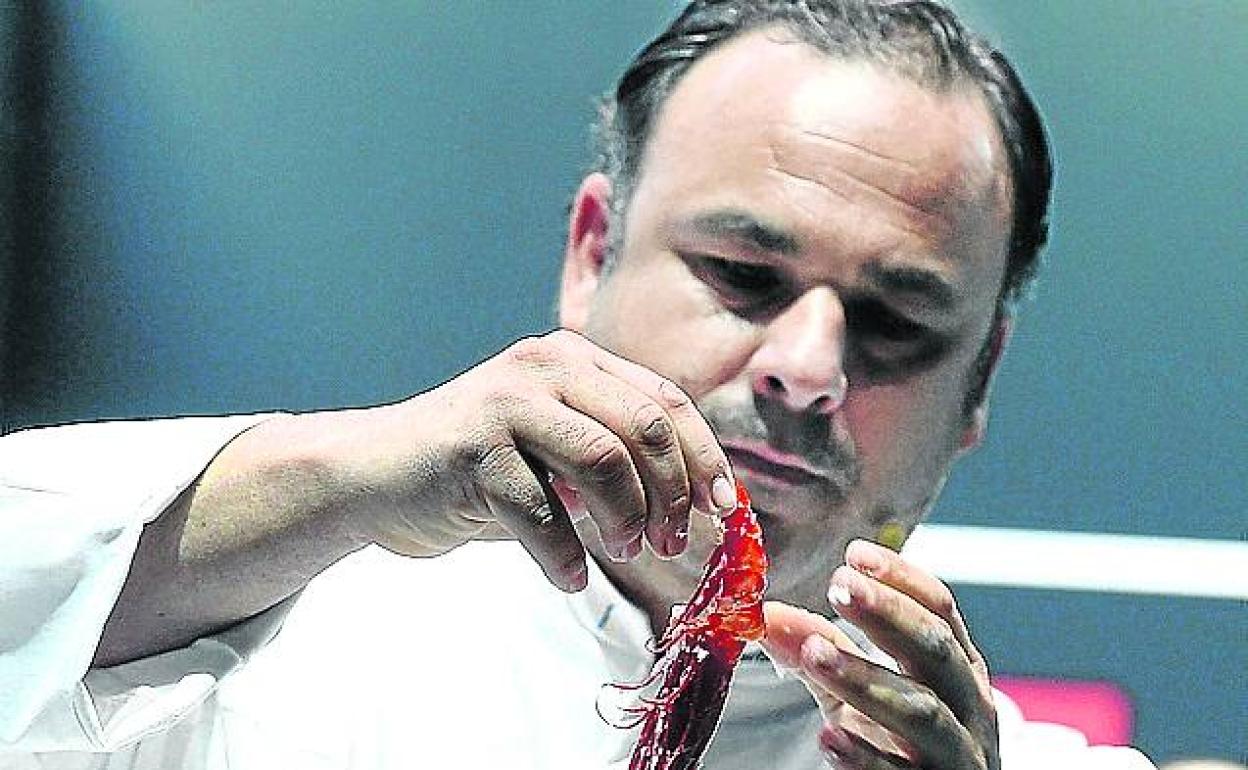 El cocinero Ángel León. 