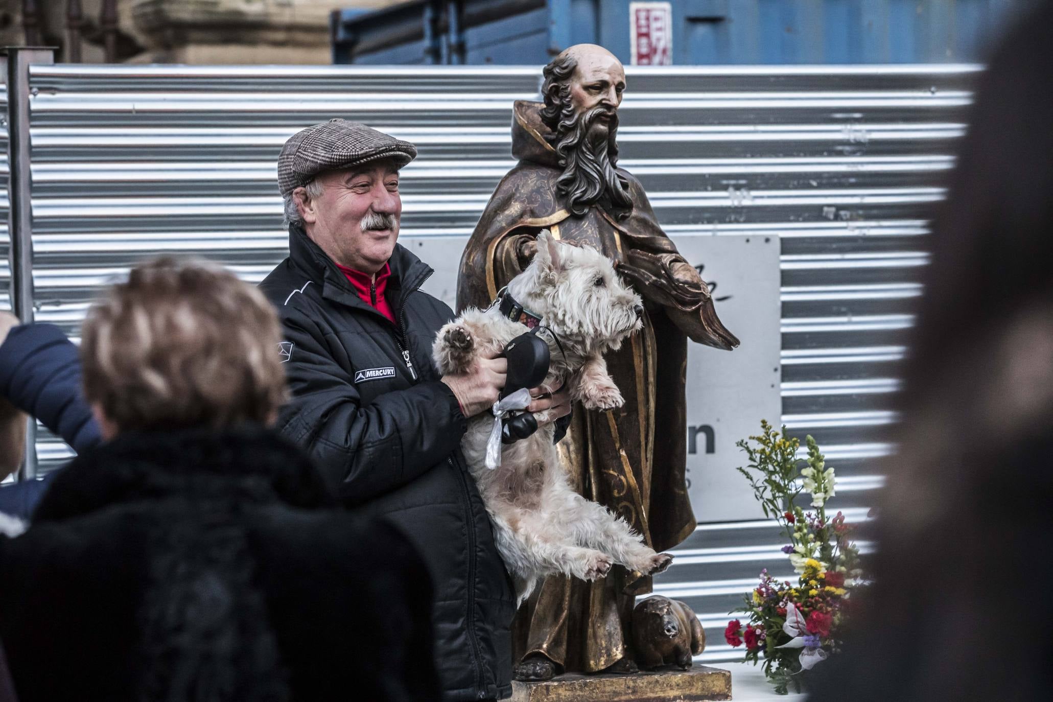 Bendición de los animales en Logroño en el día de San Antón