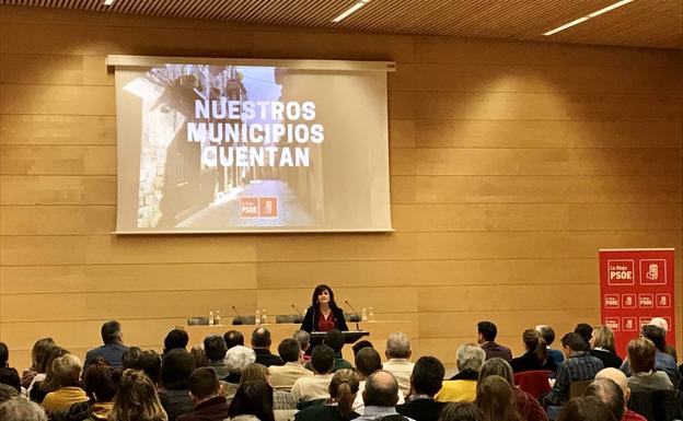 Andreu, durante su intervención.
