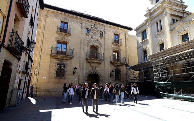 Museo de La Rioja, ubicado en la plaza San Agustín de Logroño. .