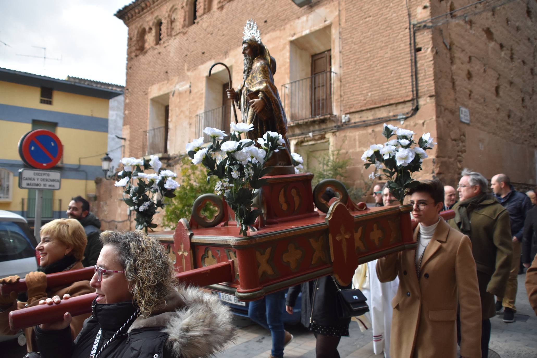 Procesión de San Antón en Quel