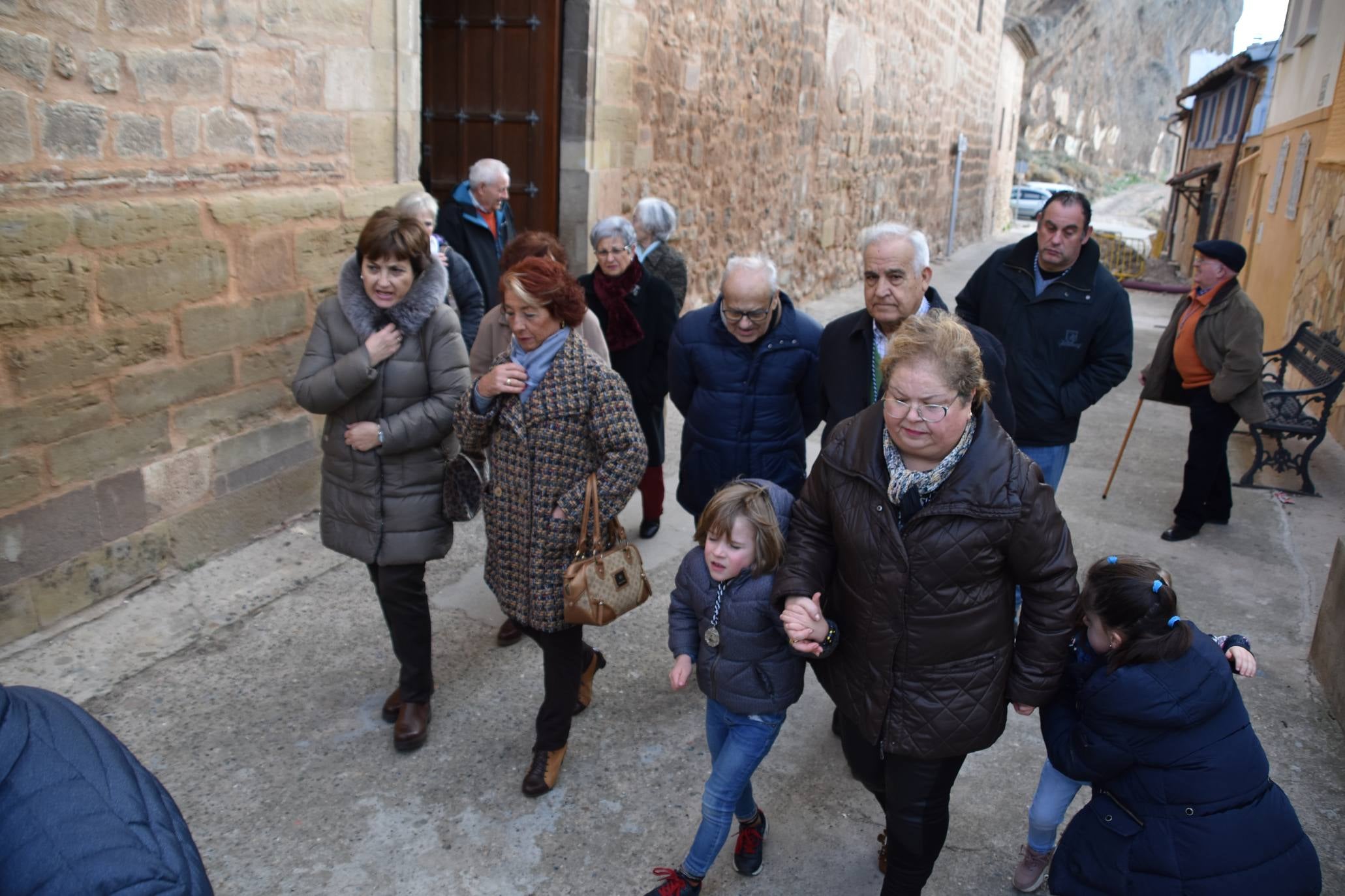 Procesión de San Antón en Quel