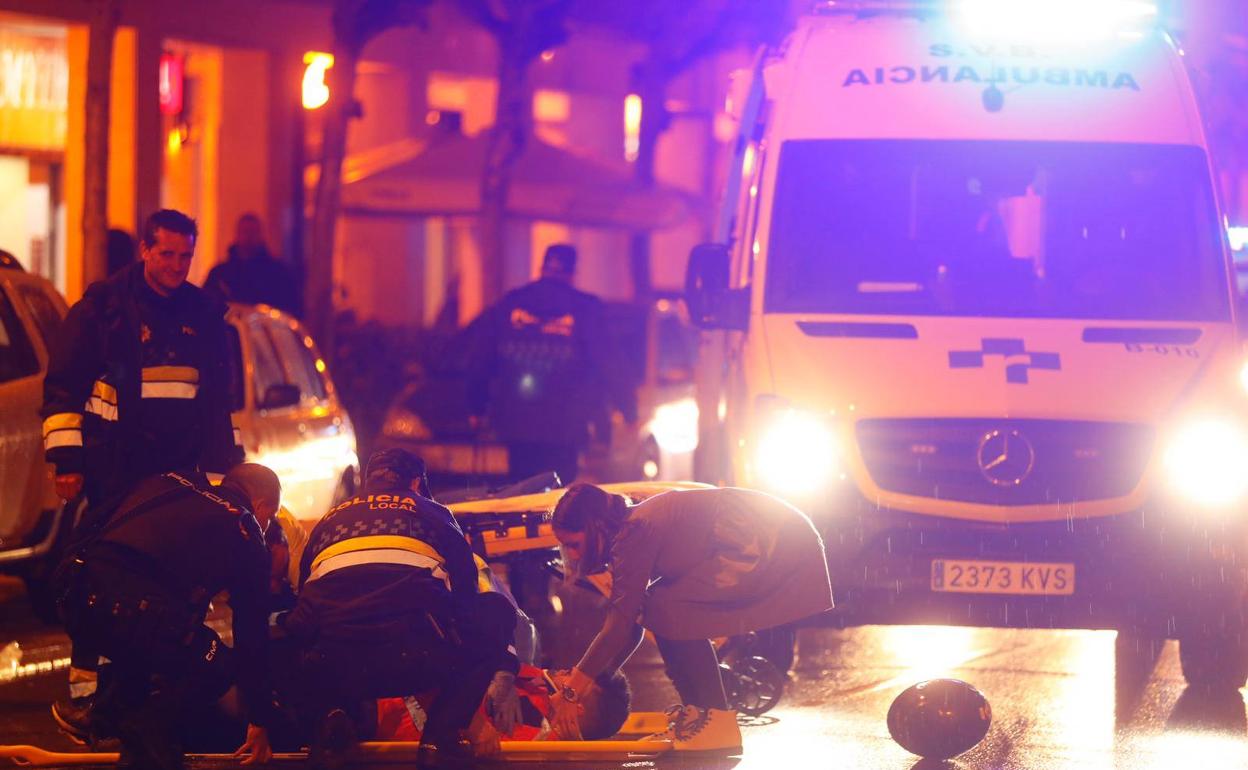 Herido un motorista en un atropello en Logroño