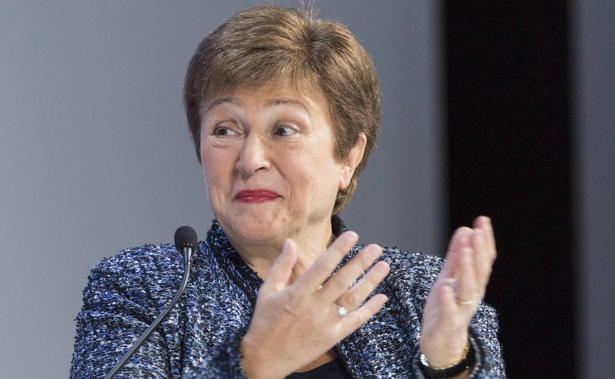 Kristalina Georgieva, directora gerente del FMI. 