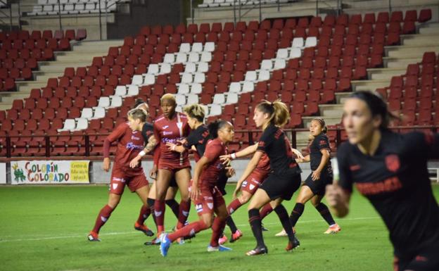 EDF Logroño-Atlético de Madrid: Las de Gerardo García León caen ante un rival superior