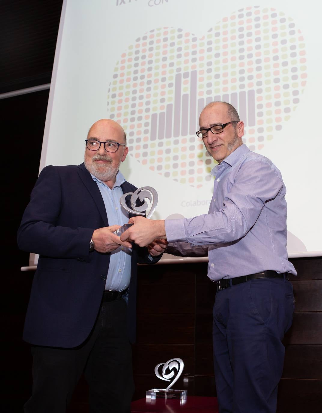 Fotos: La Fundación Cáritas Chavicar entrega sus IX Premios con Corazón a ESD, Lares La Rioja y la Cámara de Comercio