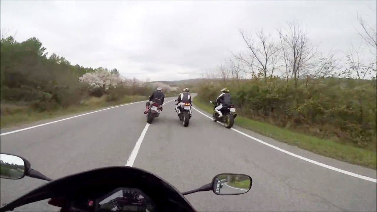 Fotos: Moteros &#039;cazados&#039; por la Guardia Civil a 200 km/h