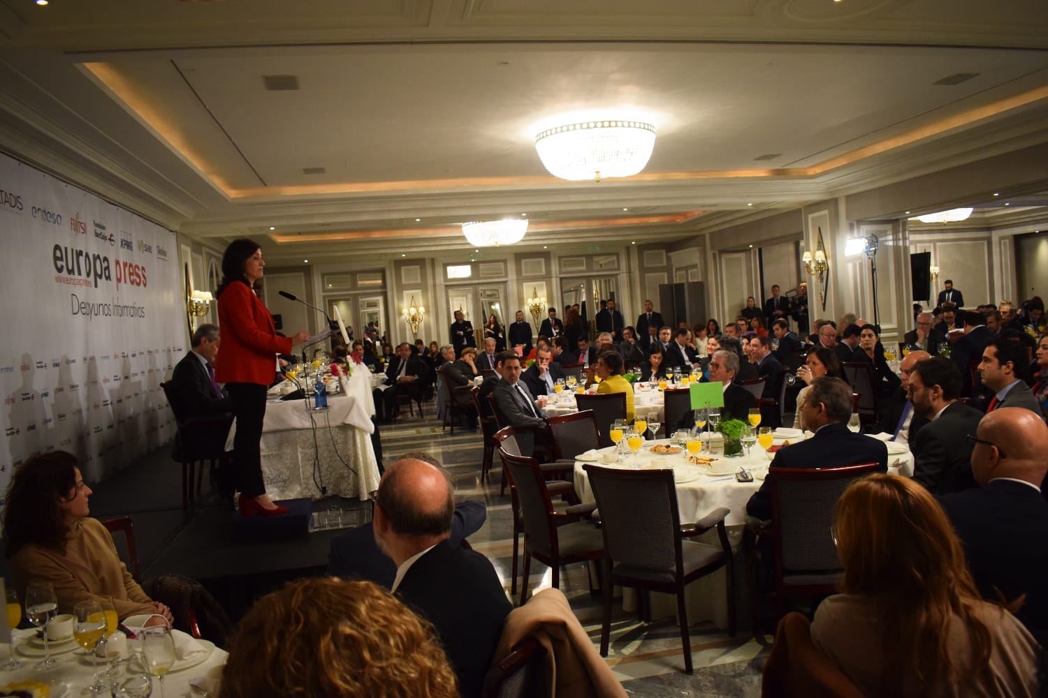 Fotos: Concha Andreu, protagonista este jueves de los Desayunos Informativos de Europa Press