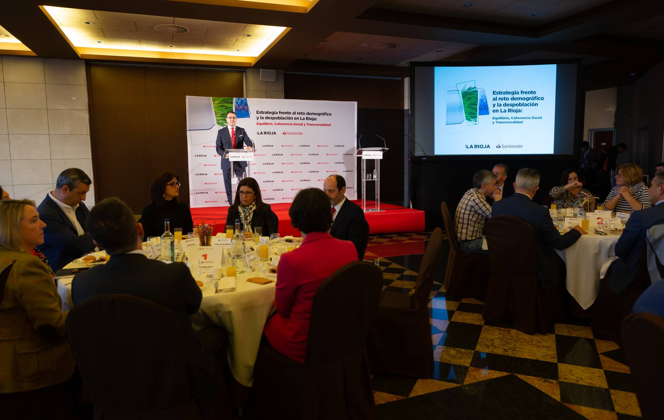 Desayuno informativo Diario LA RIOJA-Banco Santander
