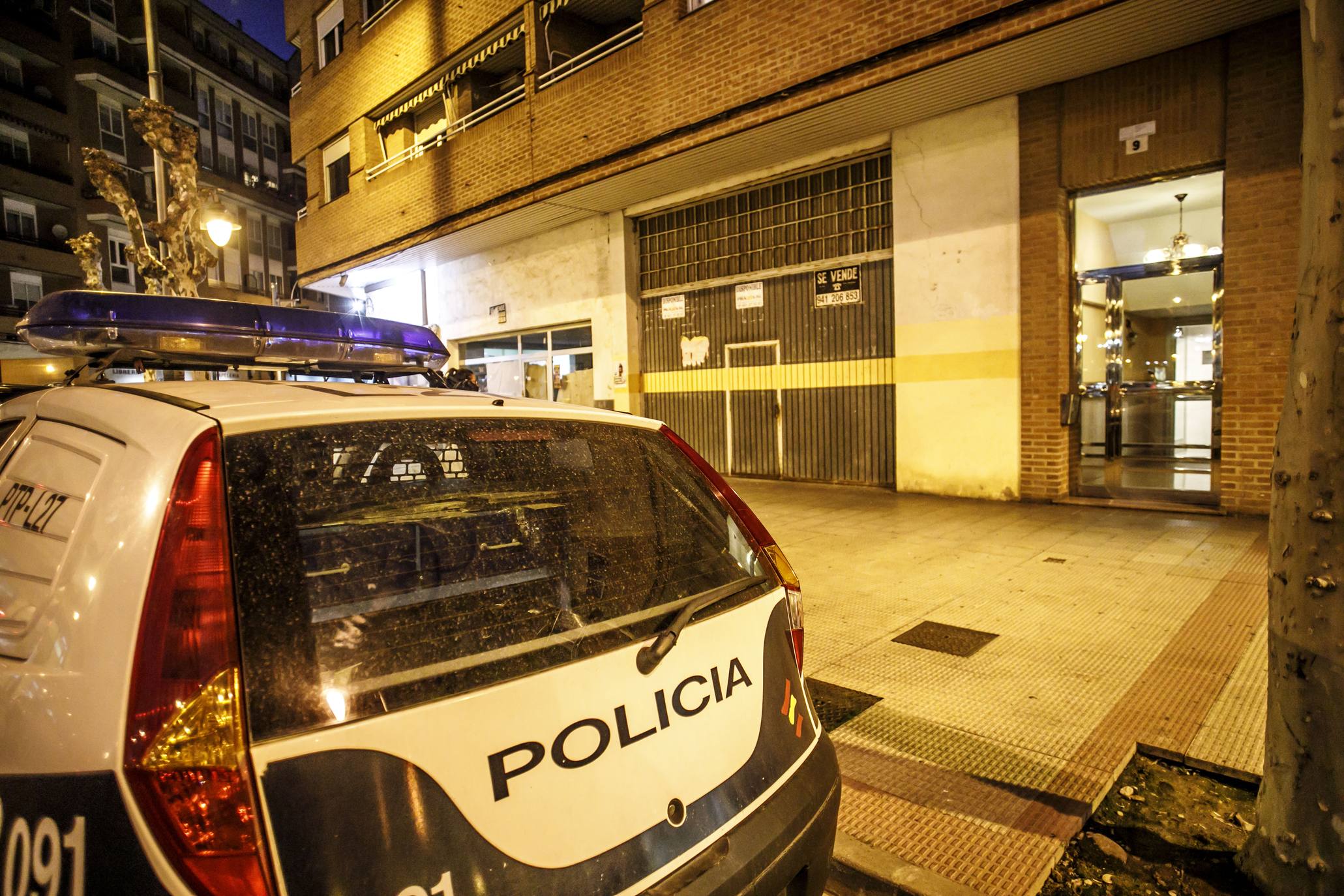 Aparece en su casa de Logroño el cadáver de un hombre de 75 años con indicios de muerte violenta