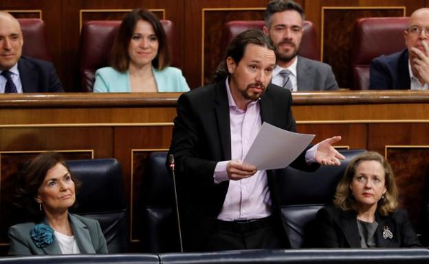 Pablo Iglesias, vicepresidente segundo del Gobierno 