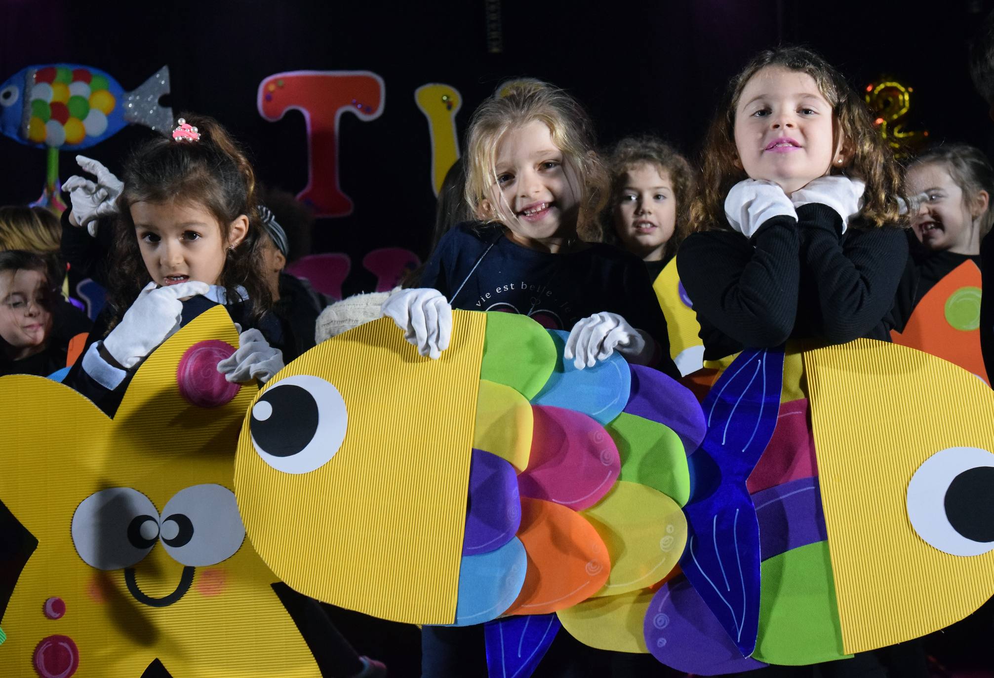 Celebración del Carnaval de las ludotecas municipales de Logroño en el Polideportivo de Las Gaunas.