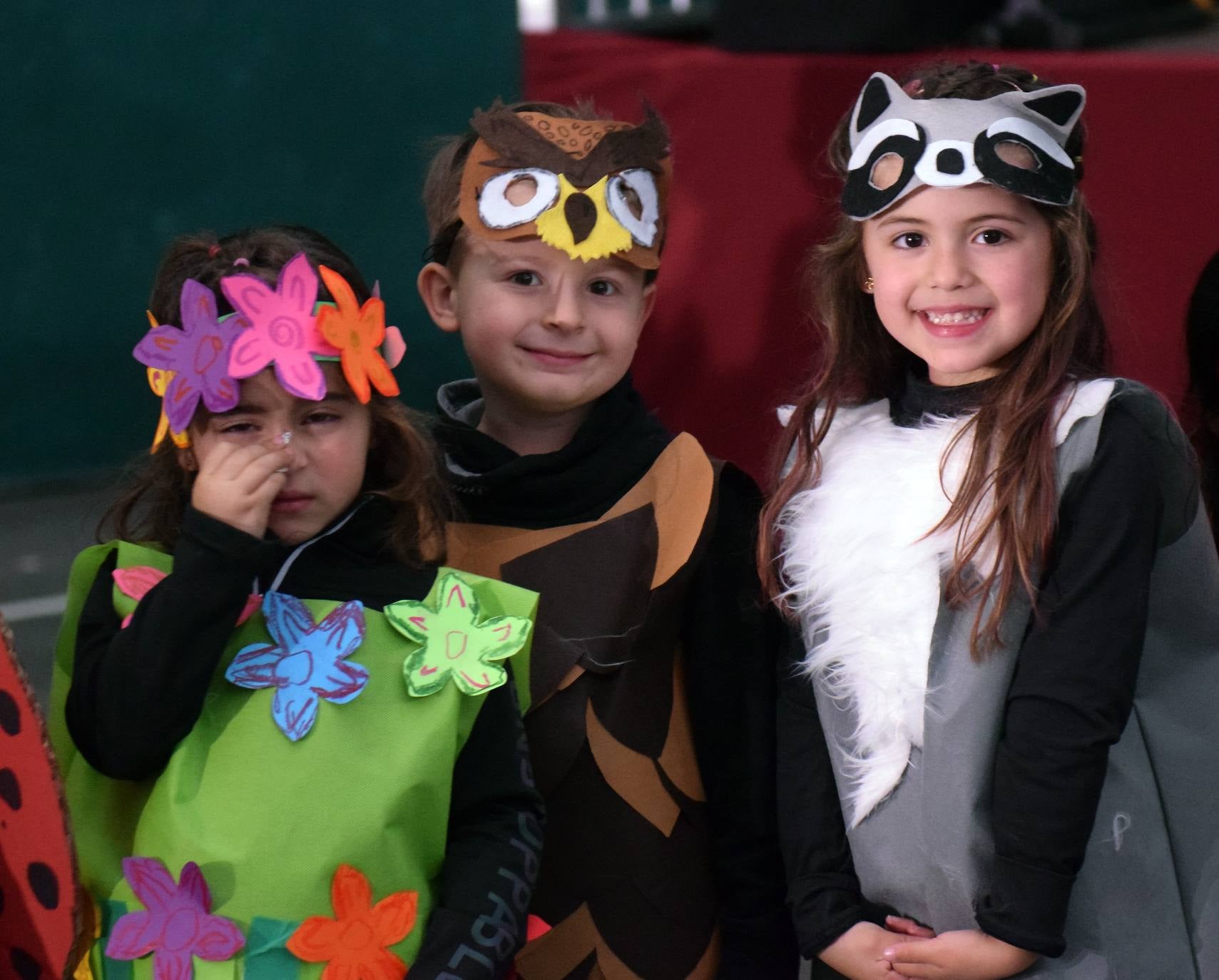 Celebración del Carnaval de las ludotecas municipales de Logroño en el Polideportivo de Las Gaunas.