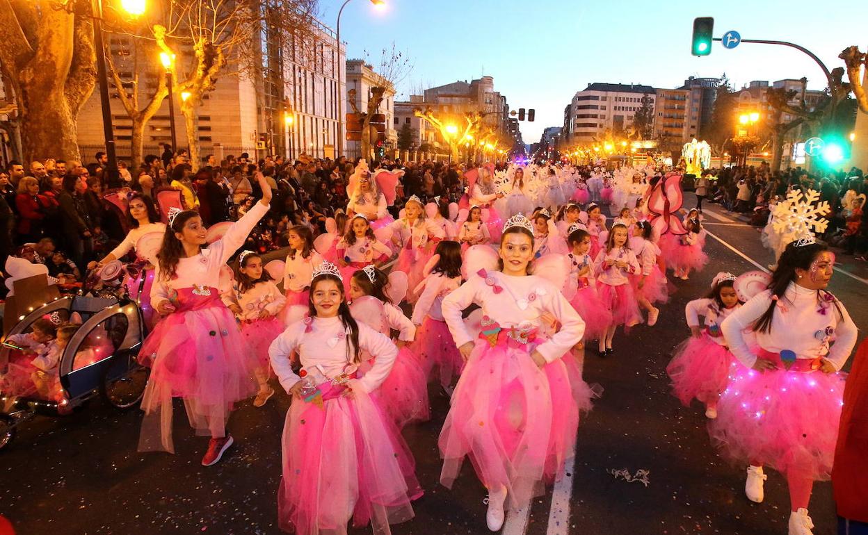 Desfile de Carnaval de Logroño del pasado año. 