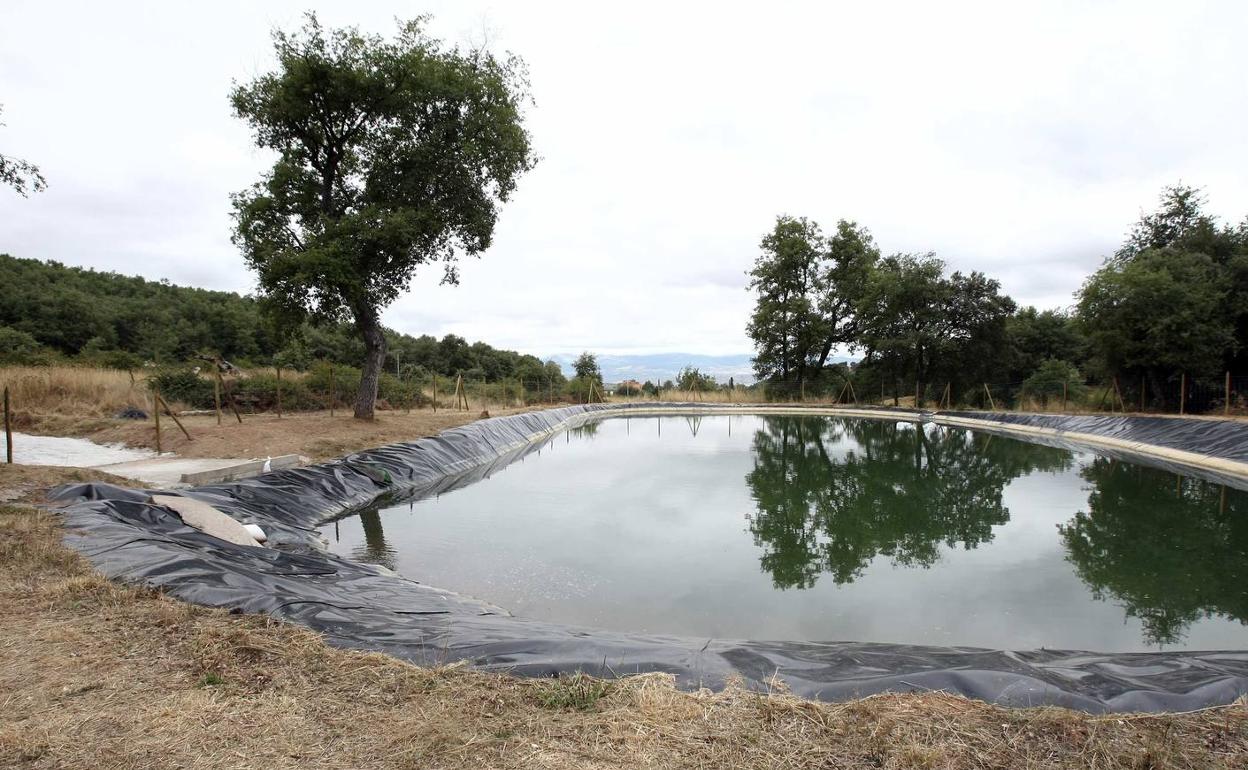 Balsa de Hornos de Moncalvillo en la que falleció un joven de 18 años en agosto del 2009 