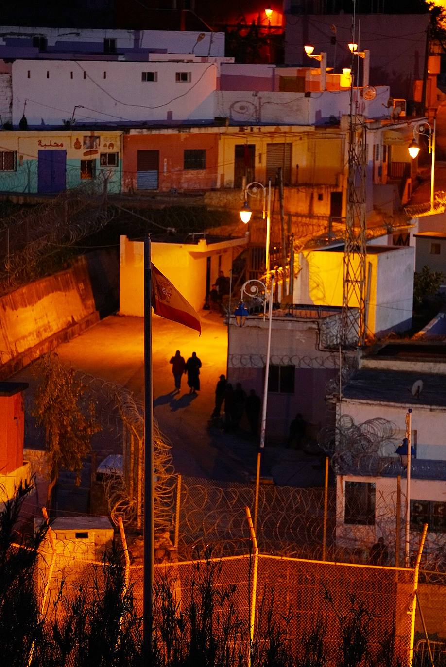 Las alarmas se activaron el jueves de madrugada, a lo que siguió una noche de tensa espera.