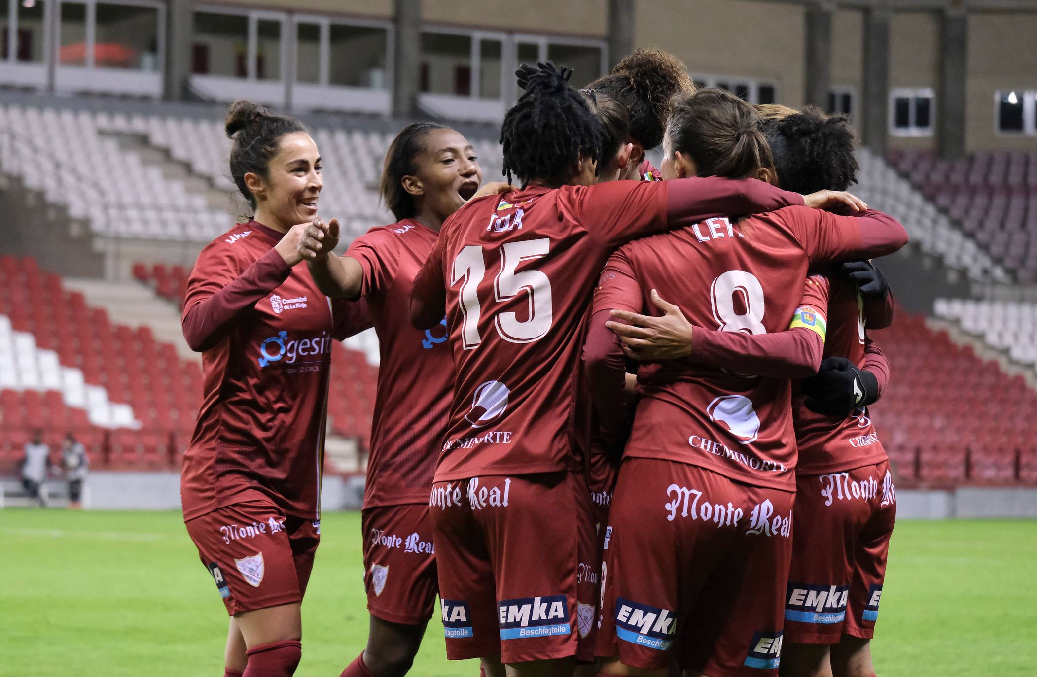 Fotos: Las imágenes de la histórica clasificación del EDF para las semifinales de la Copa de la Reina