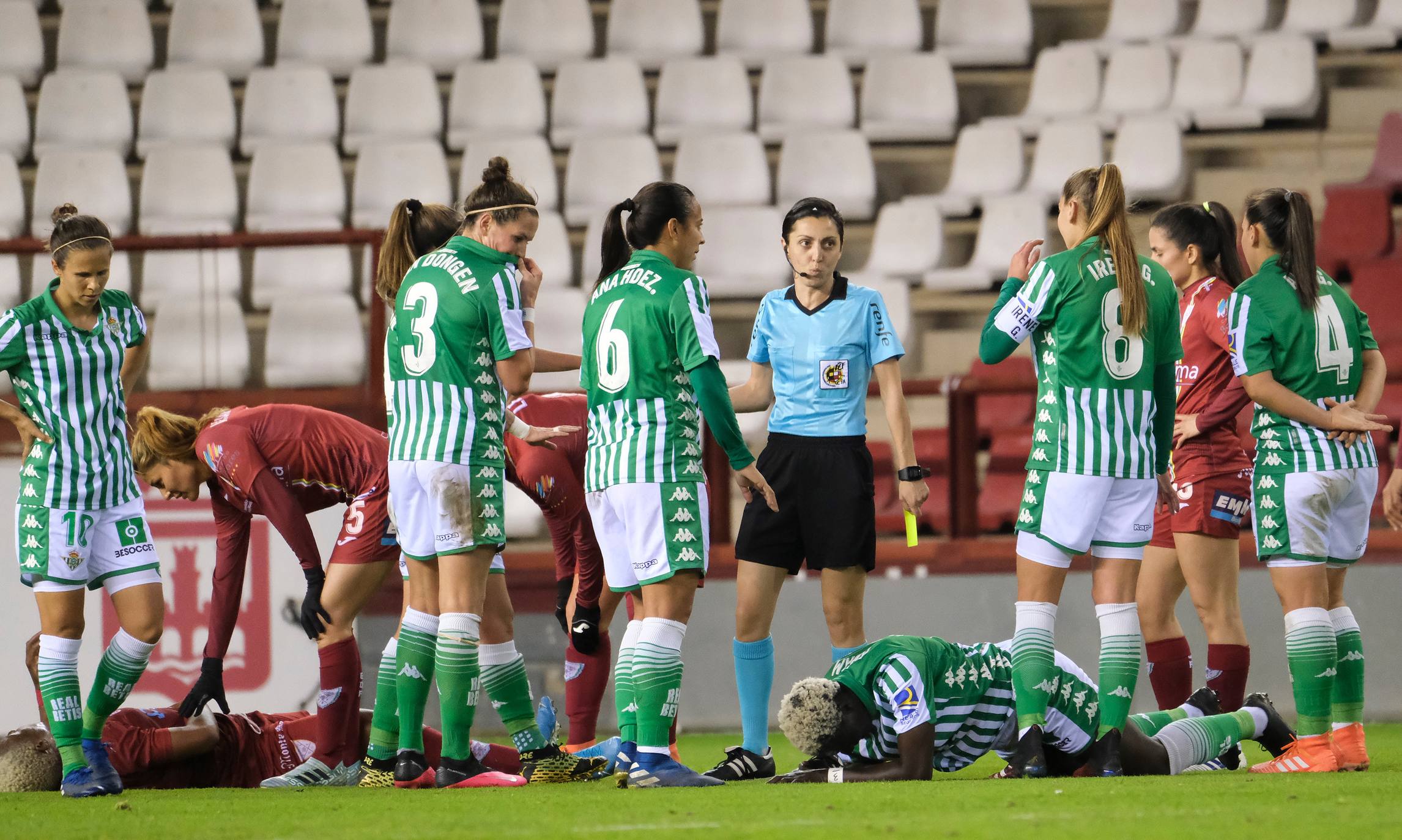 Fotos: Las imágenes de la histórica clasificación del EDF para las semifinales de la Copa de la Reina