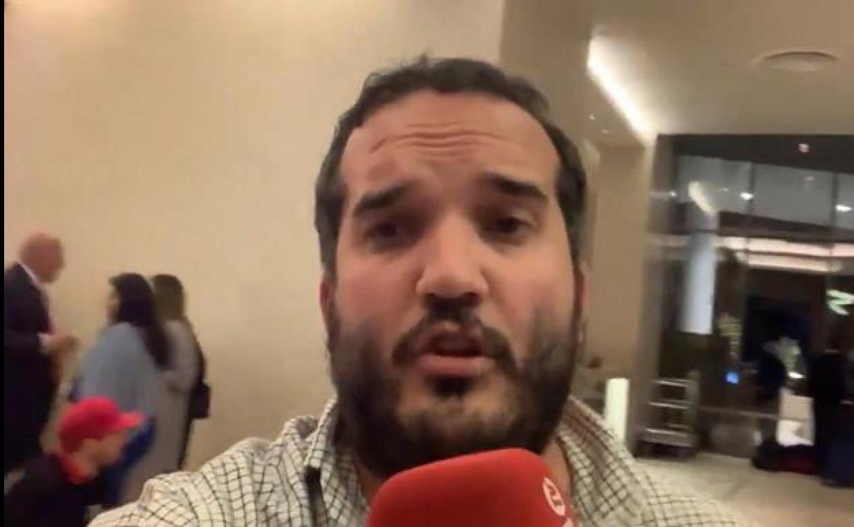 Nacho Labarga da negativo en coronavirus y podrá regresar a España