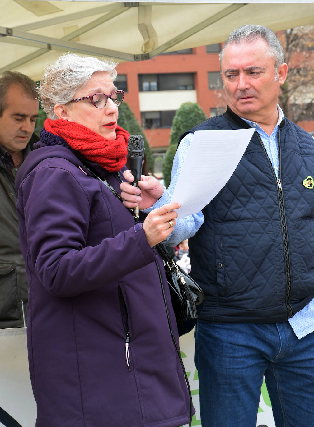 Fotos: Lectura del manifiesto a favor de las personas con enfermedades raras