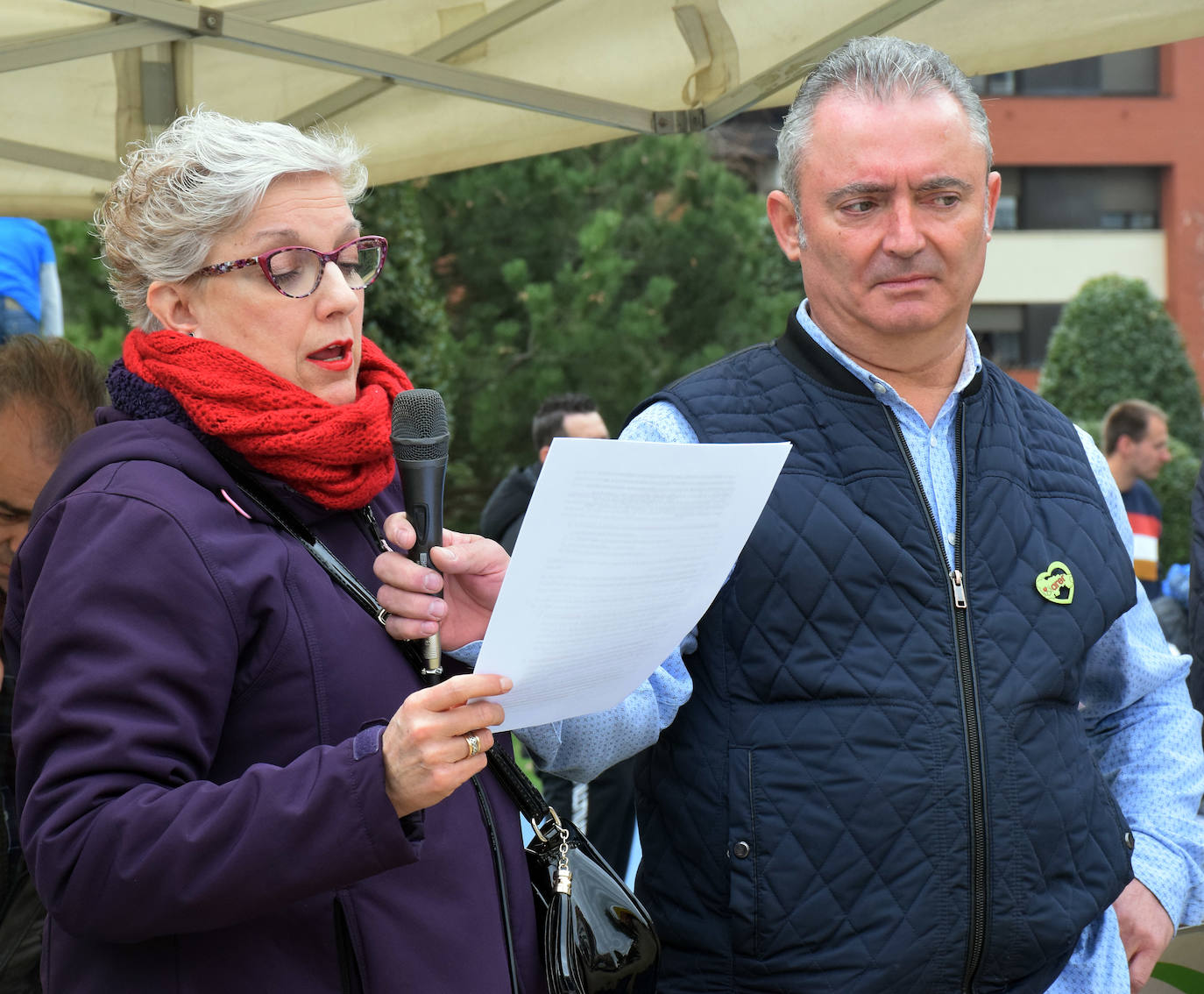 Fotos: Lectura del manifiesto a favor de las personas con enfermedades raras