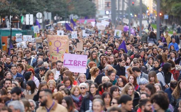 Vídeo: manifestación del 8M en Logroño