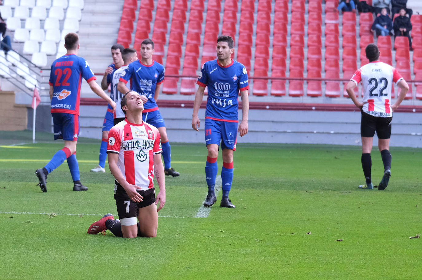 Fotos: Las imágenes del empate entre la UDL y el Amorebieta