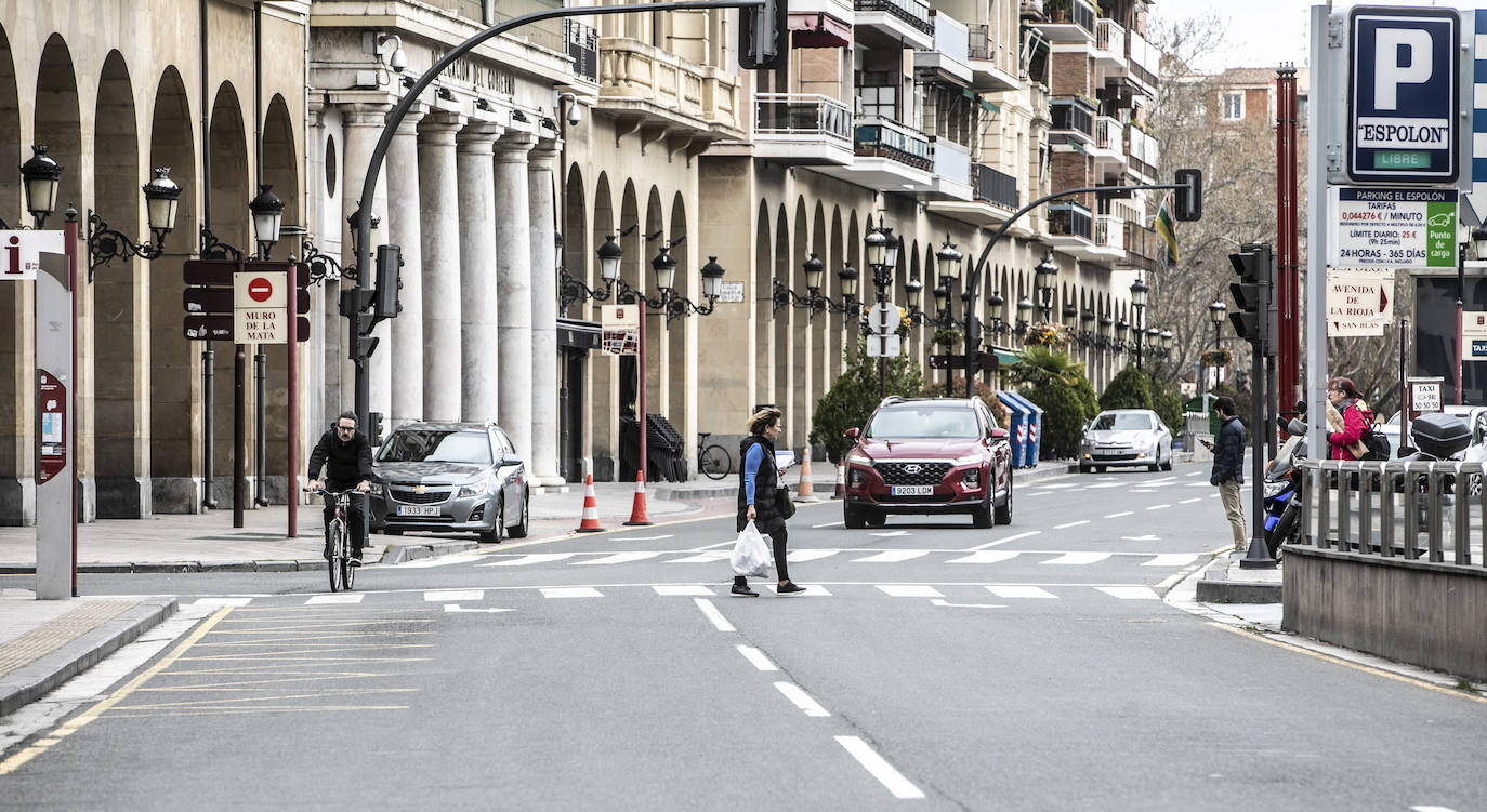 Fotos: El ambiente en las calles logroñesas