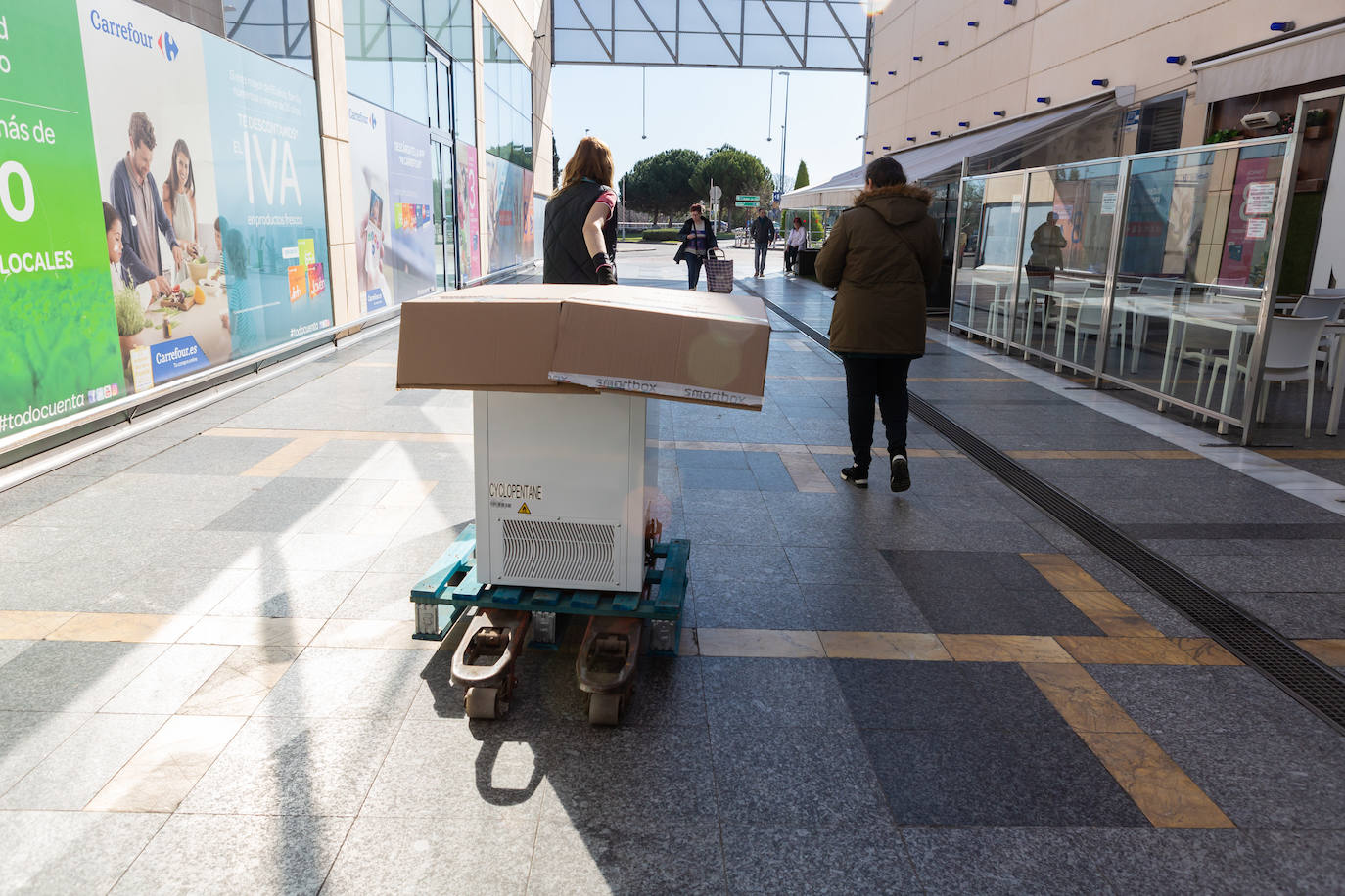 Fotos: Sábado atípico en Logroño por el coronavirus (I)