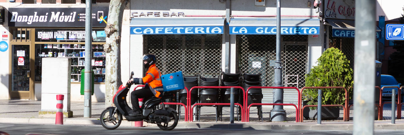 Fotos: Sábado atípico en Logroño por el coronavirus (II)