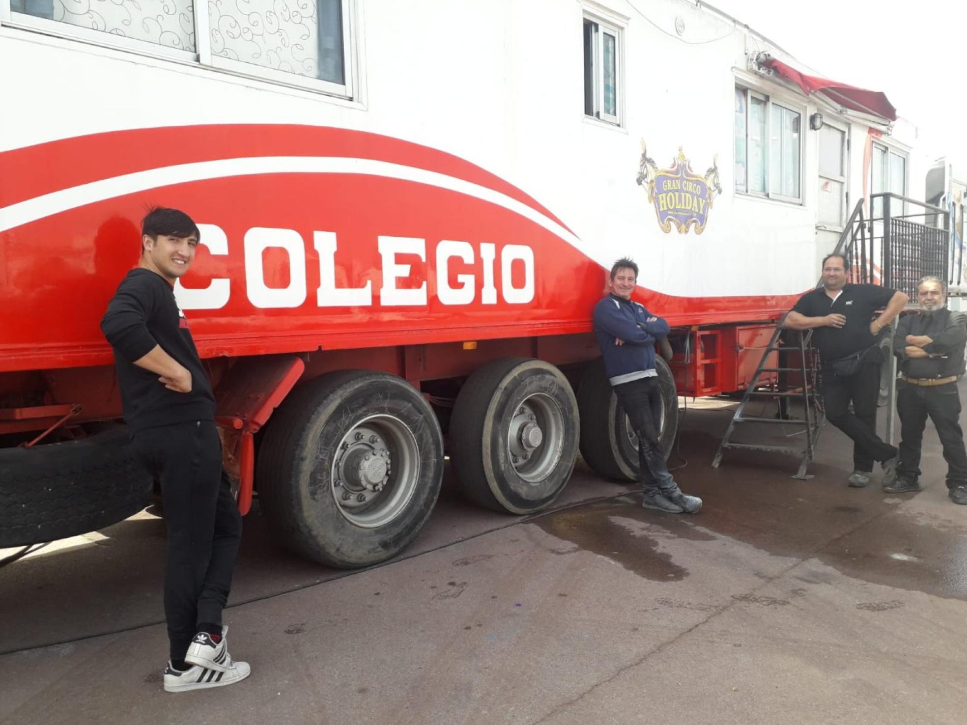 Ya no habrá clases en el colegio del circo, que está en Calahorra. 